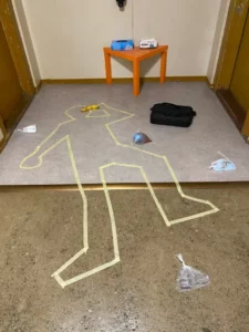 Cluedo géant repas de fin d'année à Malleray, photo 2