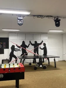 Cluedo géant repas de fin d'année à Malleray, photo 4