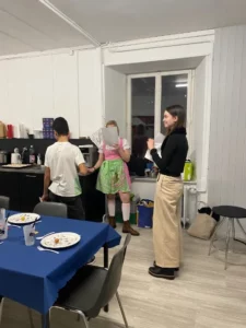 Cluedo géant repas de fin d'année à Malleray, photo 12
