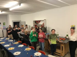Cluedo géant repas de fin d'année à Malleray, photo 19
