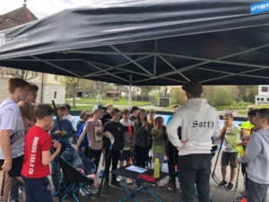 1ère animation mobile de la saison à la place de la patinoire à Tavannes, photo 2