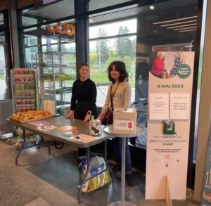 Stands pour La journée de la bonne action devant les Coop de Valbirse et Tramelan, photo 11