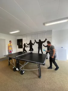 Tournoi de ping pong à Tramelan, photo 1