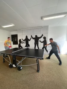 Tournoi de ping pong à Tramelan, photo 2