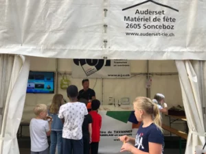 Stand d'animation et de prévention Tramelan Fête, photo 6
