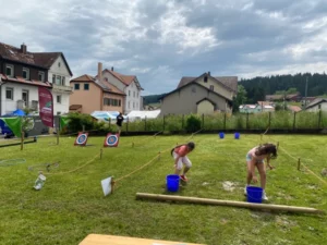 Joutes sportives et stand d'animation et de prévention Tramelan Fête, photo 2