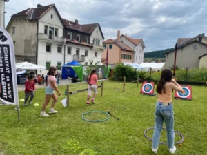 Joutes sportives et stand d'animation et de prévention Tramelan Fête, photo 5