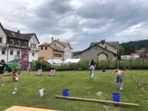 Joutes sportives et stand d'animation et de prévention Tramelan Fête, photo 6