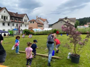 Joutes sportives et stand d'animation et de prévention Tramelan Fête, photo 8