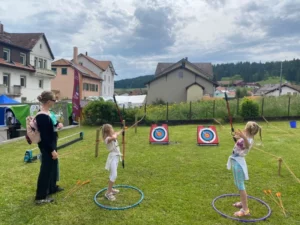 Joutes sportives et stand d'animation et de prévention Tramelan Fête, photo 11