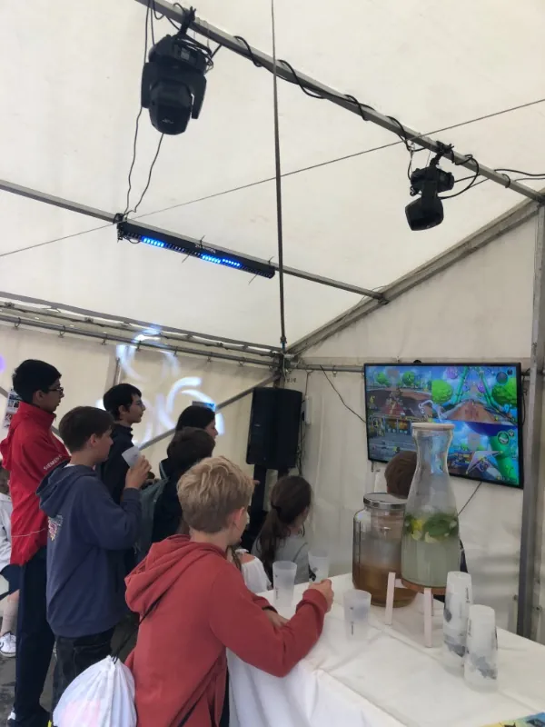 Stand d'animation et de prévention Tramelan Fête, photo 1