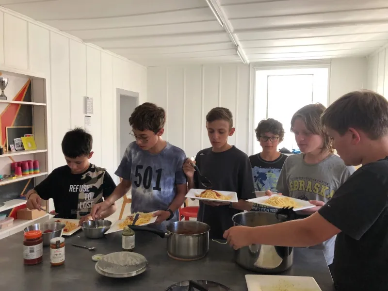 Soirée repas Pasta party à Tramelan, photo 1