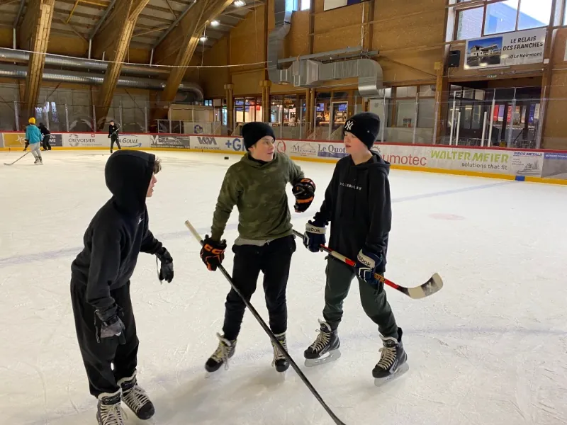Sortie patinoire à Saignelégier, photo 1