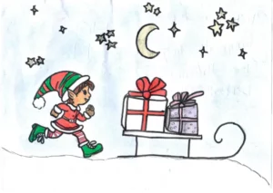 Concours de dessin pour la carte de voeux de fin d'année, photo 3