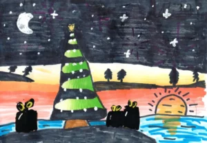 Concours de dessin pour la carte de voeux de fin d'année, photo 5