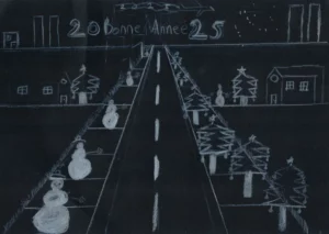 Concours de dessin pour la carte de voeux de fin d'année, photo 9