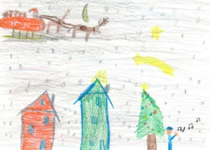 Concours de dessin pour la carte de voeux de fin d'année, photo 23
