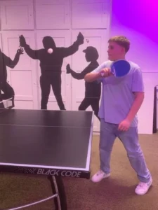 Tournoi de ping pong à Tramelan organisé par Dylan, photo 3
