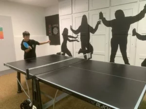 Tournoi de ping pong à Tramelan organisé par Dylan, photo 5