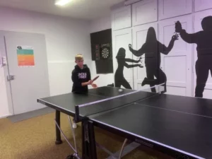 Tournoi de ping pong à Tramelan organisé par Dylan, photo 6
