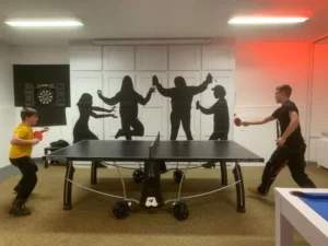 Tournoi de ping pong à Tramelan organisé par Dylan, photo 7