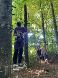Sortie Accrobranche à l'aventure Jura Parc de Porrentruy, photo 2