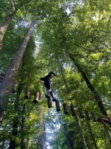 Sortie Accrobranche à l'aventure Jura Parc de Porrentruy, photo 6