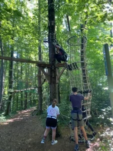 Sortie Accrobranche à l'aventure Jura Parc de Porrentruy, photo 8