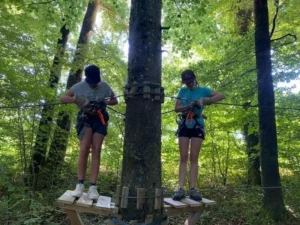 Sortie Accrobranche à l'aventure Jura Parc de Porrentruy, photo 9