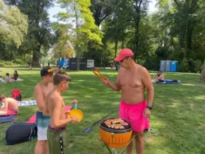 Sortie Pédalo et Grillades au bord du lac de Bienne, photo 2