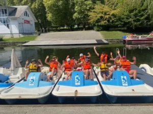 Sortie Pédalo et Grillades au bord du lac de Bienne, photo 11