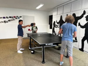Tournoi de Ping Pong au local de Tramelan, photo 1