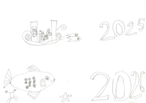 Concours de dessin pour la carte de voeux, photo 16